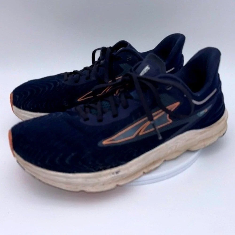 ALTRA Running Sneaker Shoe Women's Torin 6‎ Navy Orange Athletic Toe Box 9